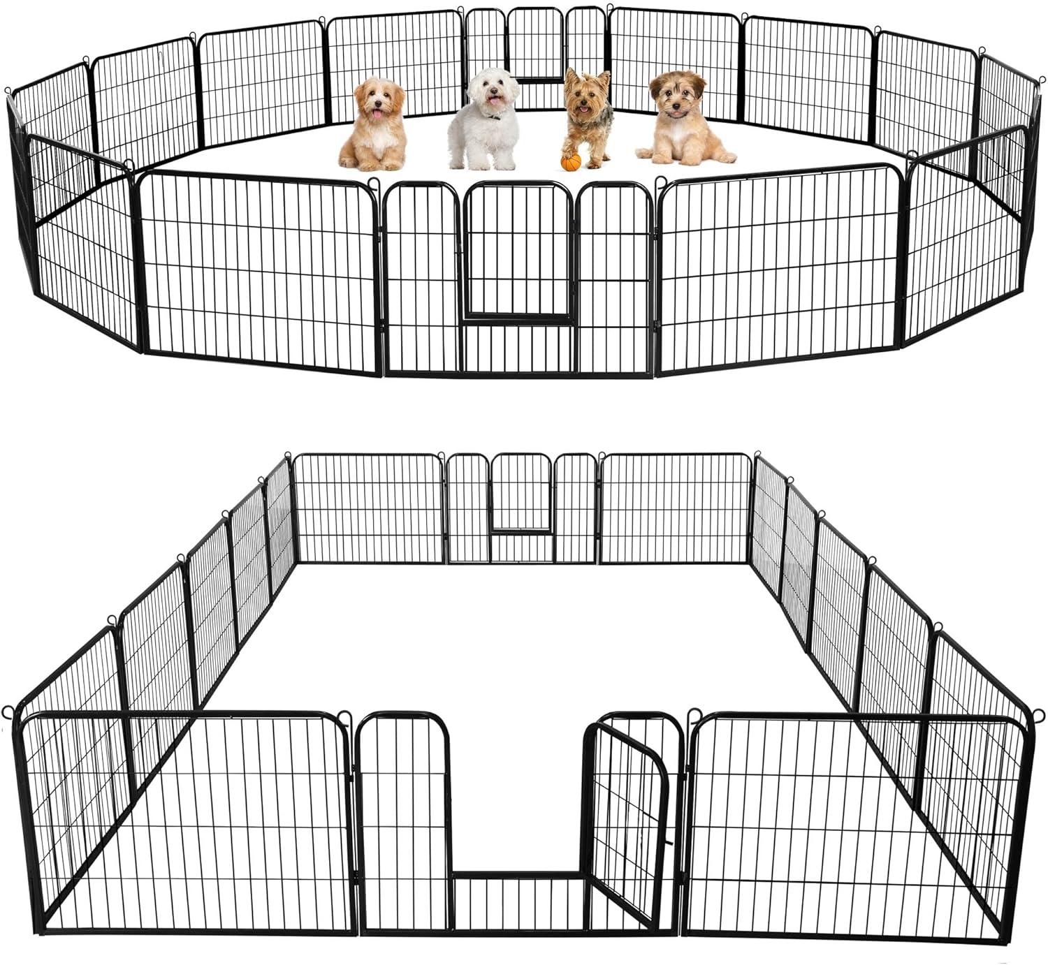 Outdoor Camping Dog Fence - Heavy Duty Dog Playpen 24