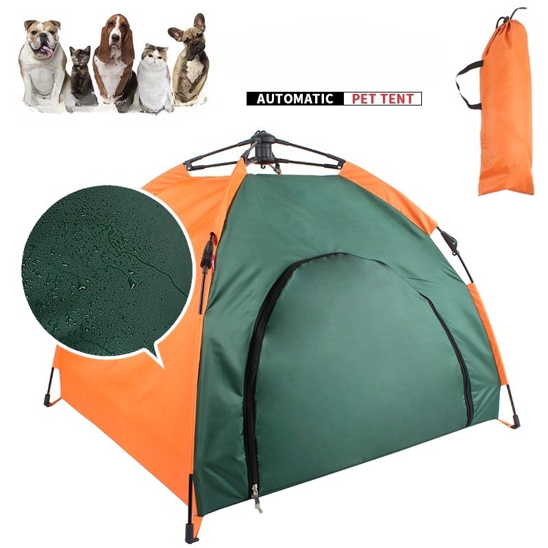 Outdoor Camping Dog Fence - Outdoor Pet Tent Automatic Foldable Cat