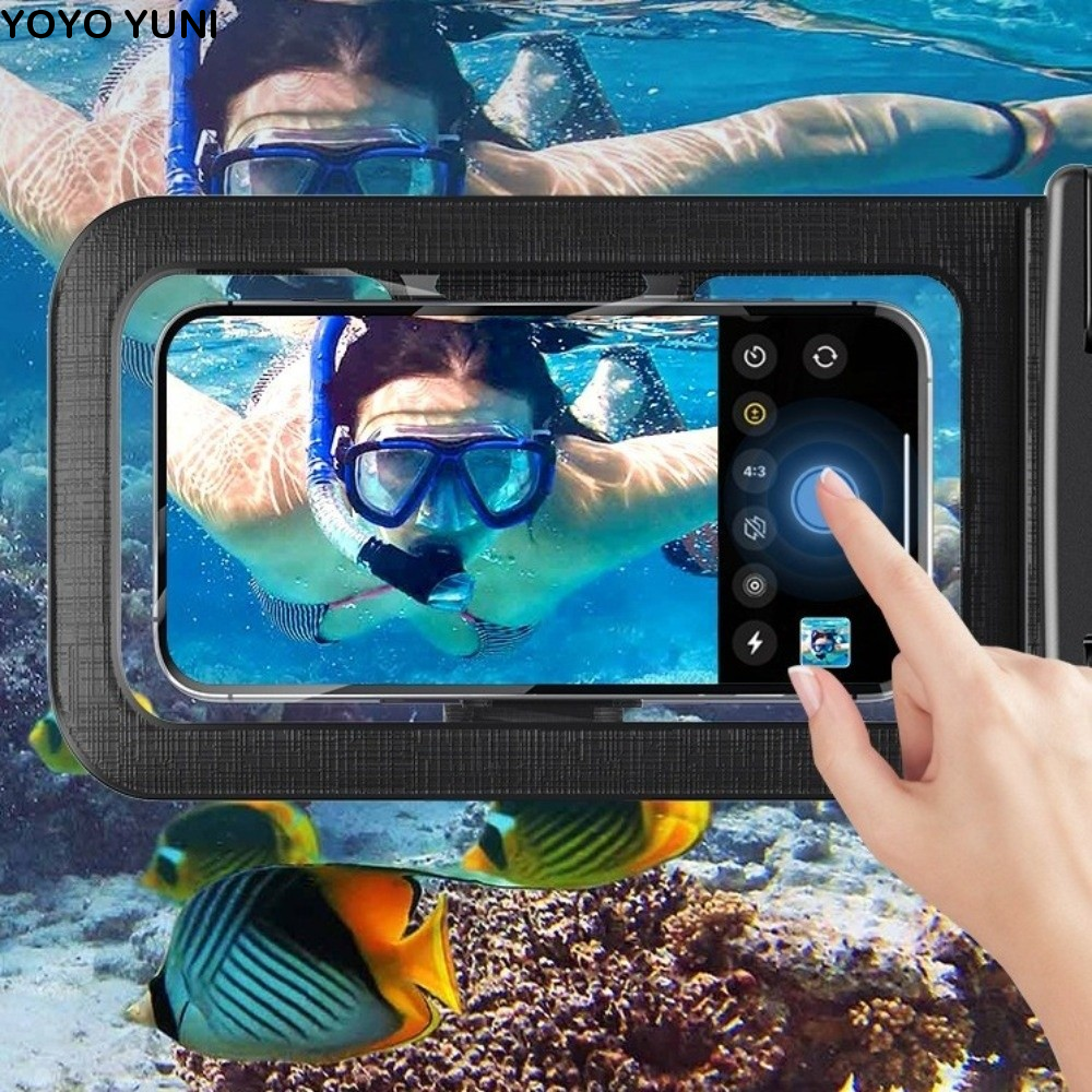 Dry Bag Waterproof - Adjustable Strap Waterproof Phone Pouch Armband