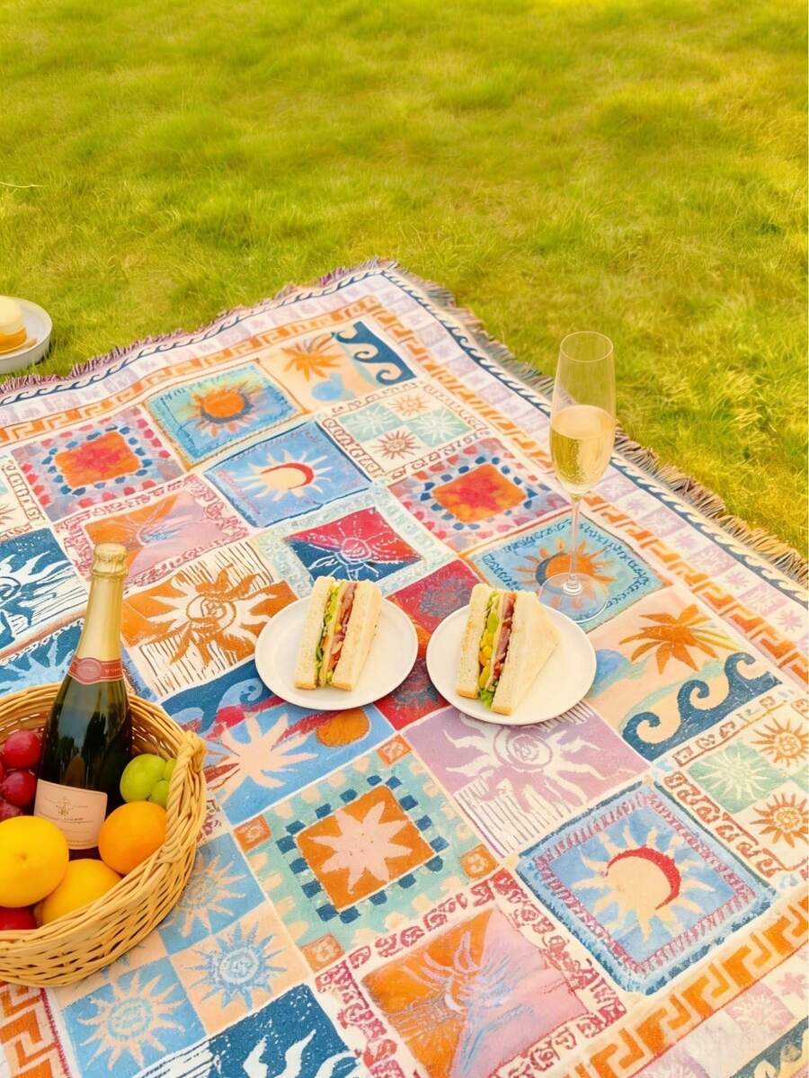 Outdoor Camping Rug - Outdoor Blanket Portable Thick Picnic Rug
