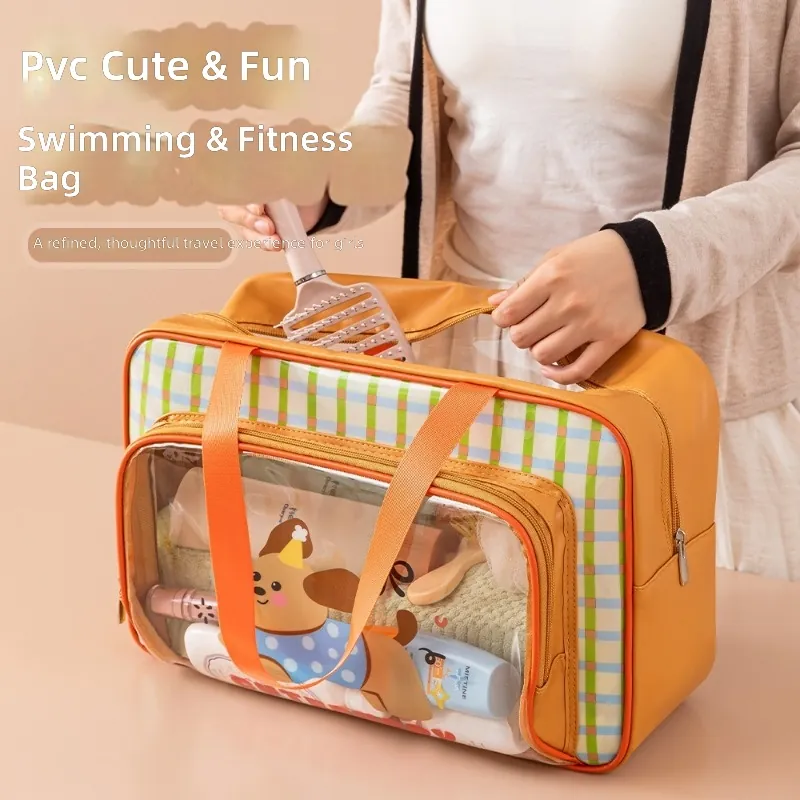 Dry Bag Waterproof - Cute PVC Waterproof Dry Wet Separation
