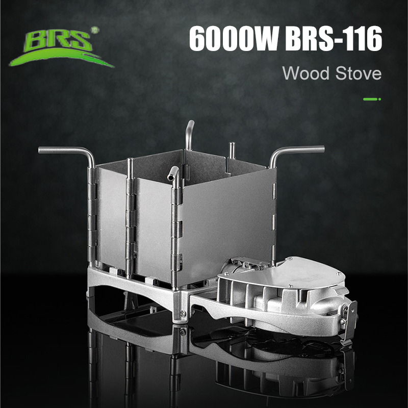 Outdoor Camping Fireplace - BRS 6000W Outdoor Wood Burning Stove