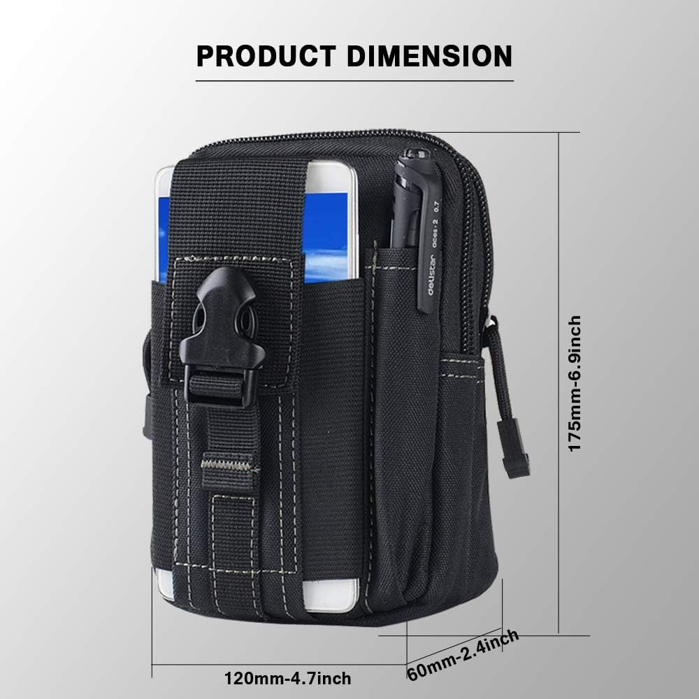 Tactical Molle Belt Pouch Mili - Outdoor Camping Backpack recensione e prezzo
