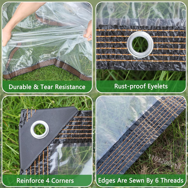 Transparent Outdoor Tarpaulin  - Outdoor Camping Dog Fence recensione e prezzo