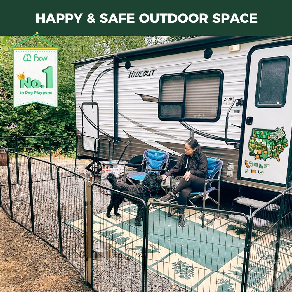 Instant Unleashed Dog Playpen, - Outdoor Camping Dog Fence recensione e prezzo