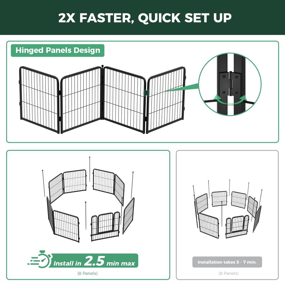 Instant Unleashed Dog Playpen, - Outdoor Camping Dog Fence recensione e prezzo