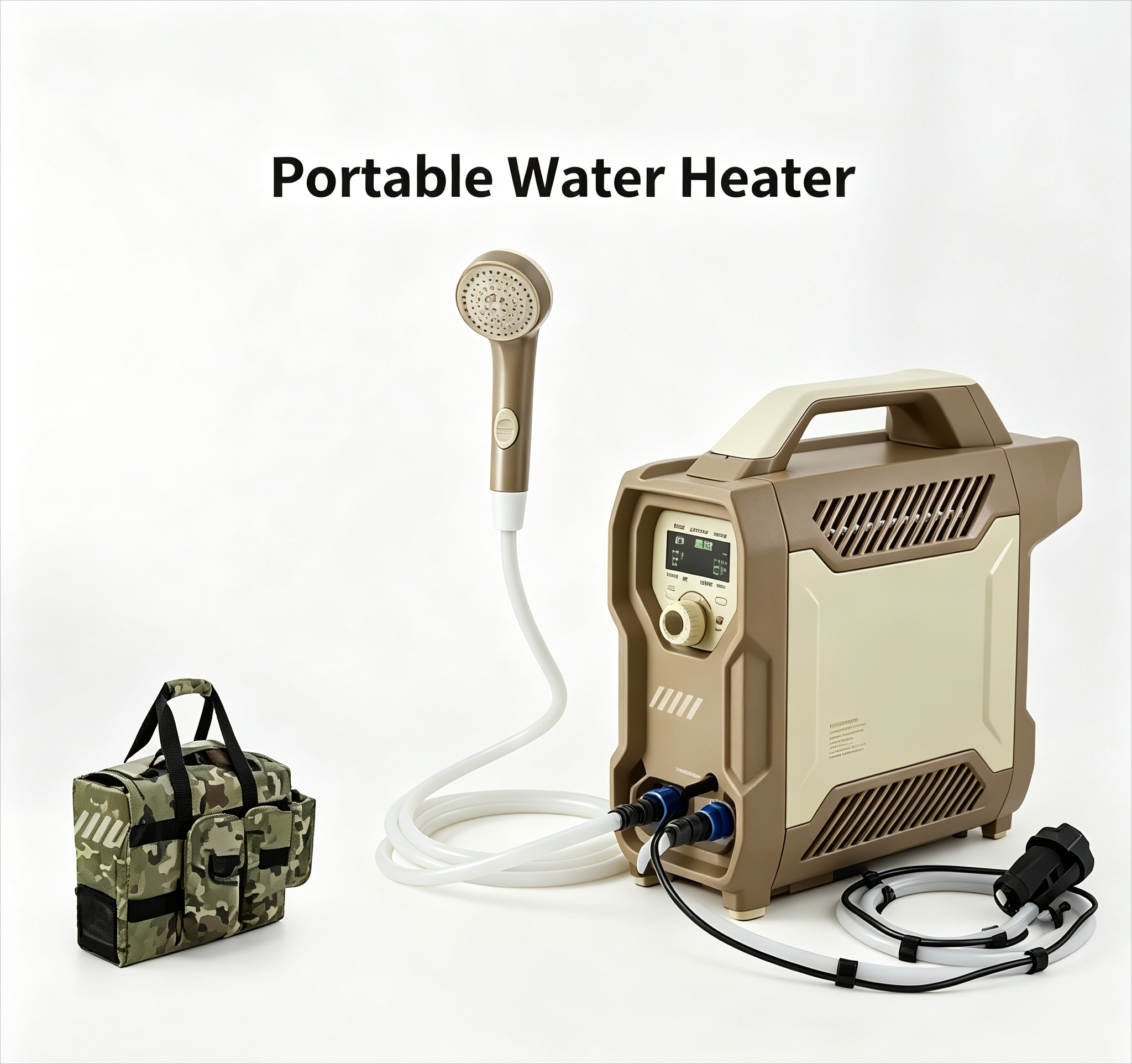 Portable Electric Water Heater - Outdoor Camping Hot Water Shower recensione e prezzo