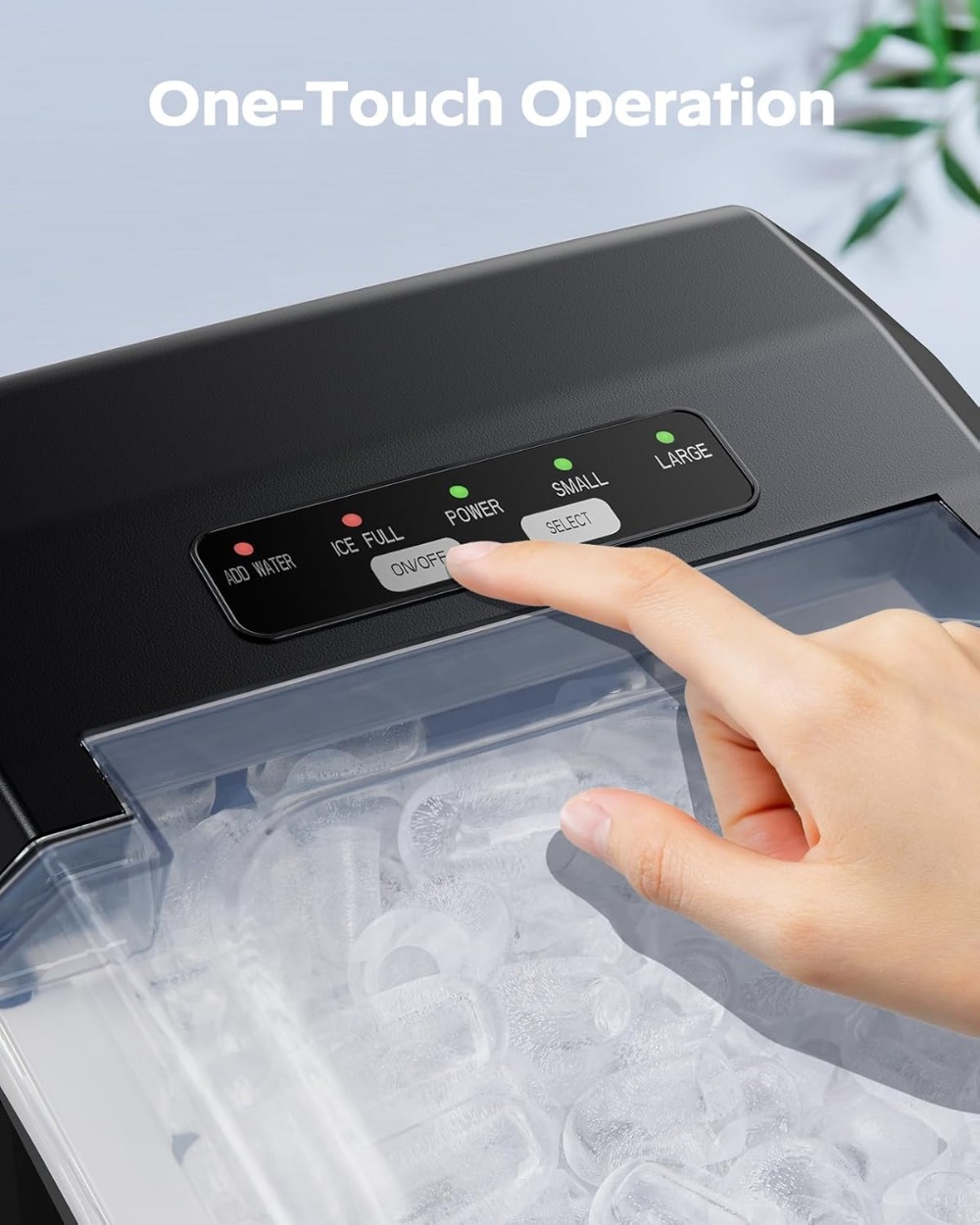 Ice Maker Countertop: 9 Cubes  - Kitchen Outdoor Camping recensione e prezzo