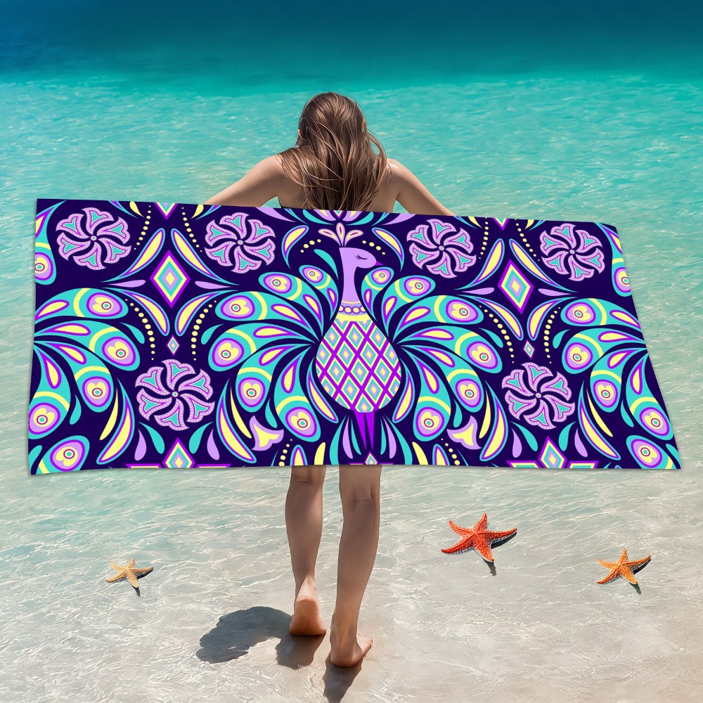 Abstract Beach Towel 70x140CM  - Camp Towel Microfiber recensione e prezzo