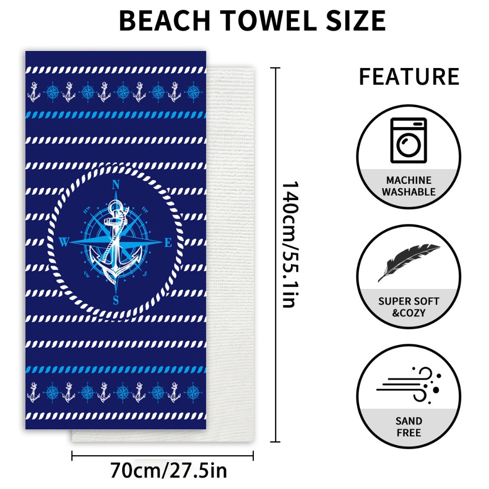 Abstract Beach Towel 70x140CM  - Camp Towel Microfiber recensione e prezzo