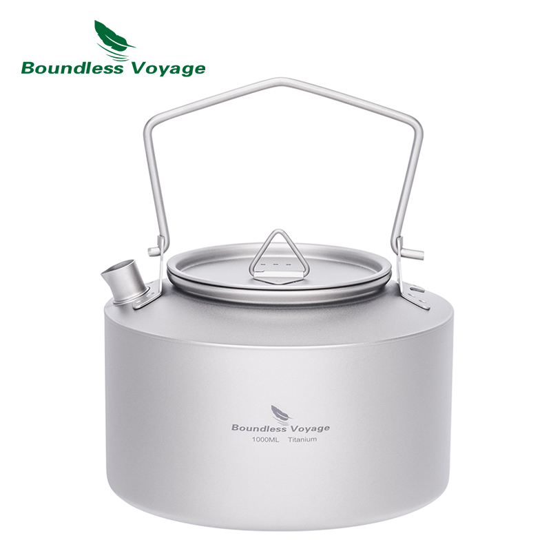 Boundless Voyage Titanium Kett - Outdoor Camping Kettle recensione e prezzo
