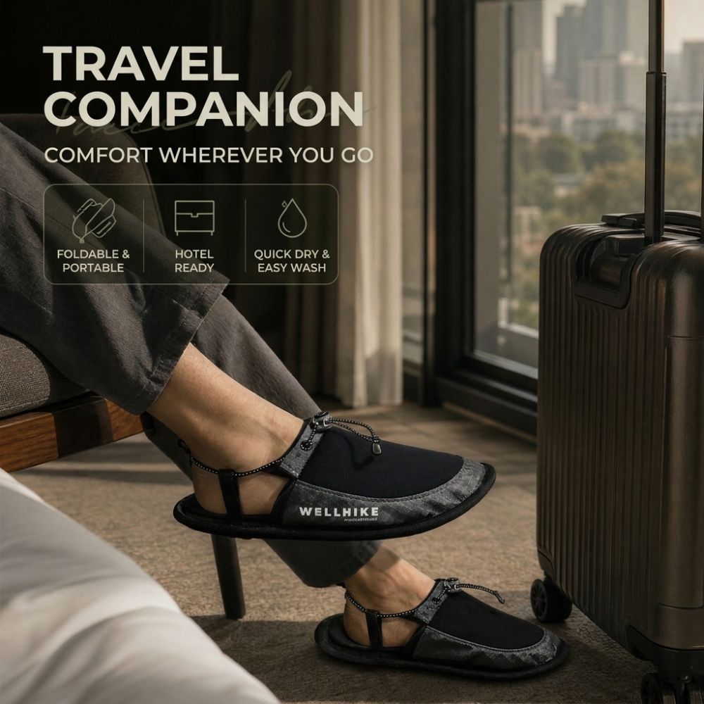 1 Pair Non Slip Travel Slipper - Outdoor Camping Slippers recensione e prezzo