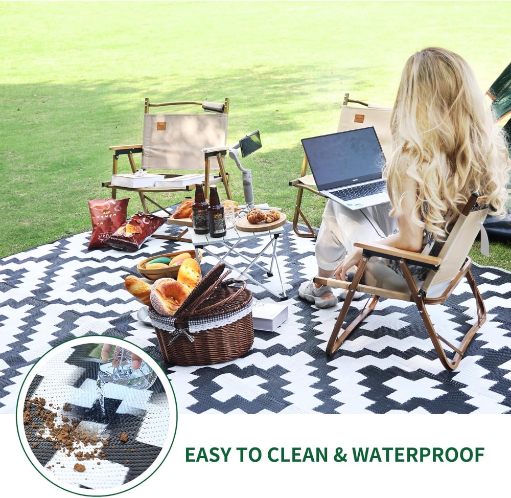 Reversible Outdoor Rug 9x18 ft - Outdoor Camping Rugs 9X18 recensione e prezzo