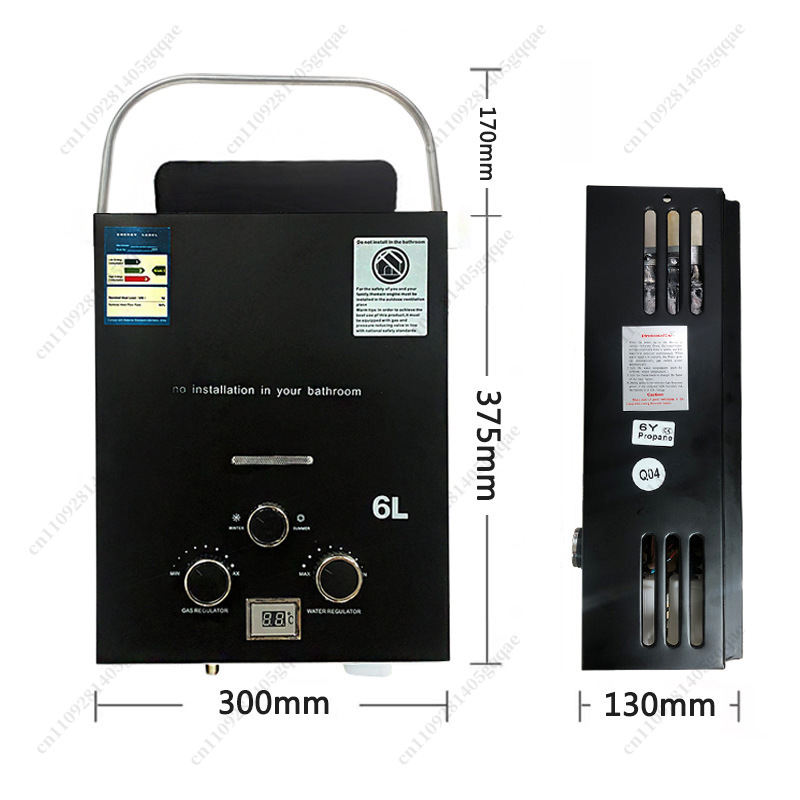 Propane Gas Tankless Water Hea - Outdoor Camping Hot Water Shower recensione e prezzo