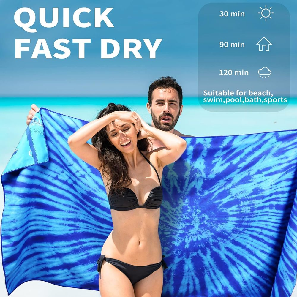 Lightweight Oversized 71x32 Be - Camp Towel Microfiber recensione e prezzo