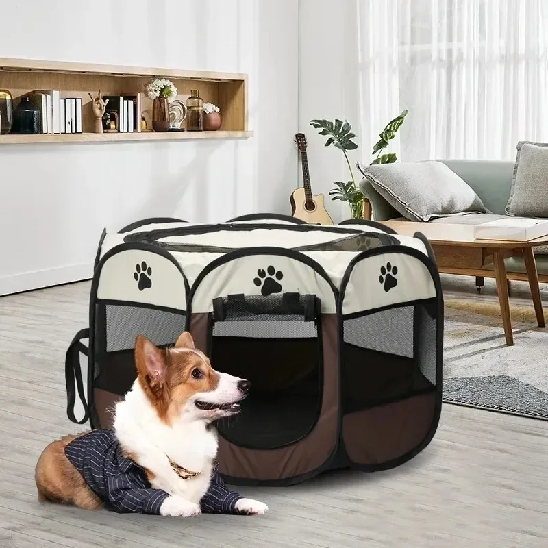 Portable Foldable Pet Cage Oct - Outdoor Camping Dog Fence recensione e prezzo