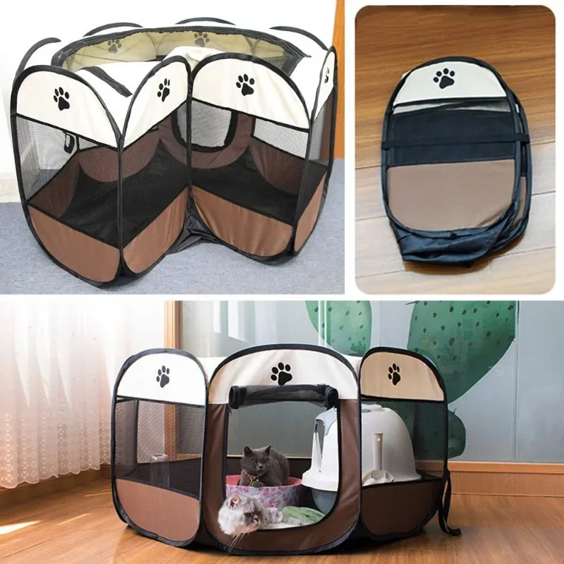 Portable Foldable Pet Cage Oct - Outdoor Camping Dog Fence recensione e prezzo