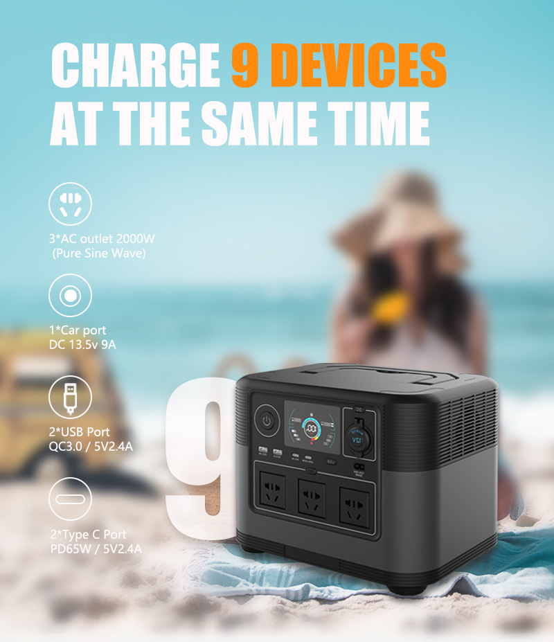 2026 new 220V 110V 1200W porta - Portable Power Station recensione e prezzo