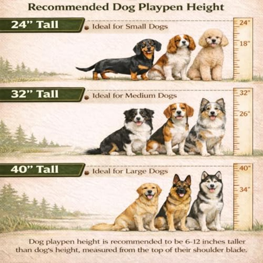 Outdoor dog play pen for small - Outdoor Camping Dog Fence recensione e prezzo