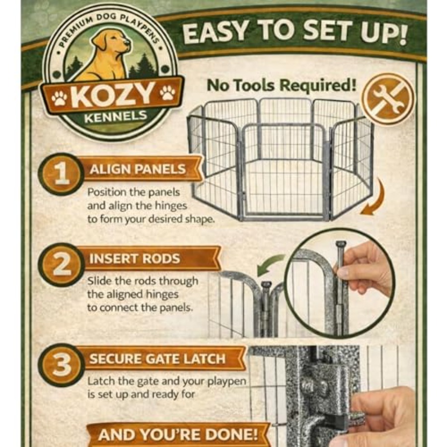 Outdoor dog play pen for small - Outdoor Camping Dog Fence recensione e prezzo