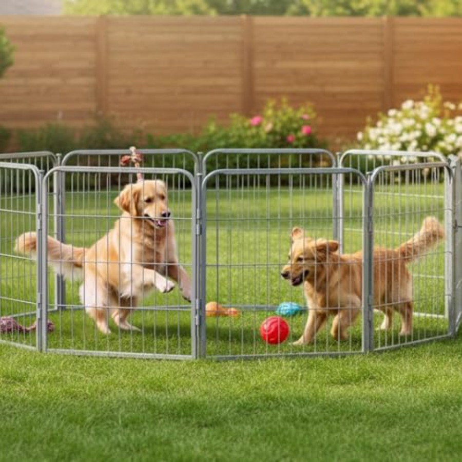 Outdoor dog play pen for small - Outdoor Camping Dog Fence recensione e prezzo