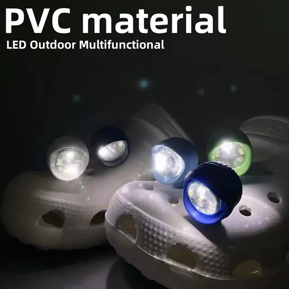 2pcs Hollowed-Out Shoes Lights - Outdoor Camping Slippers recensione e prezzo
