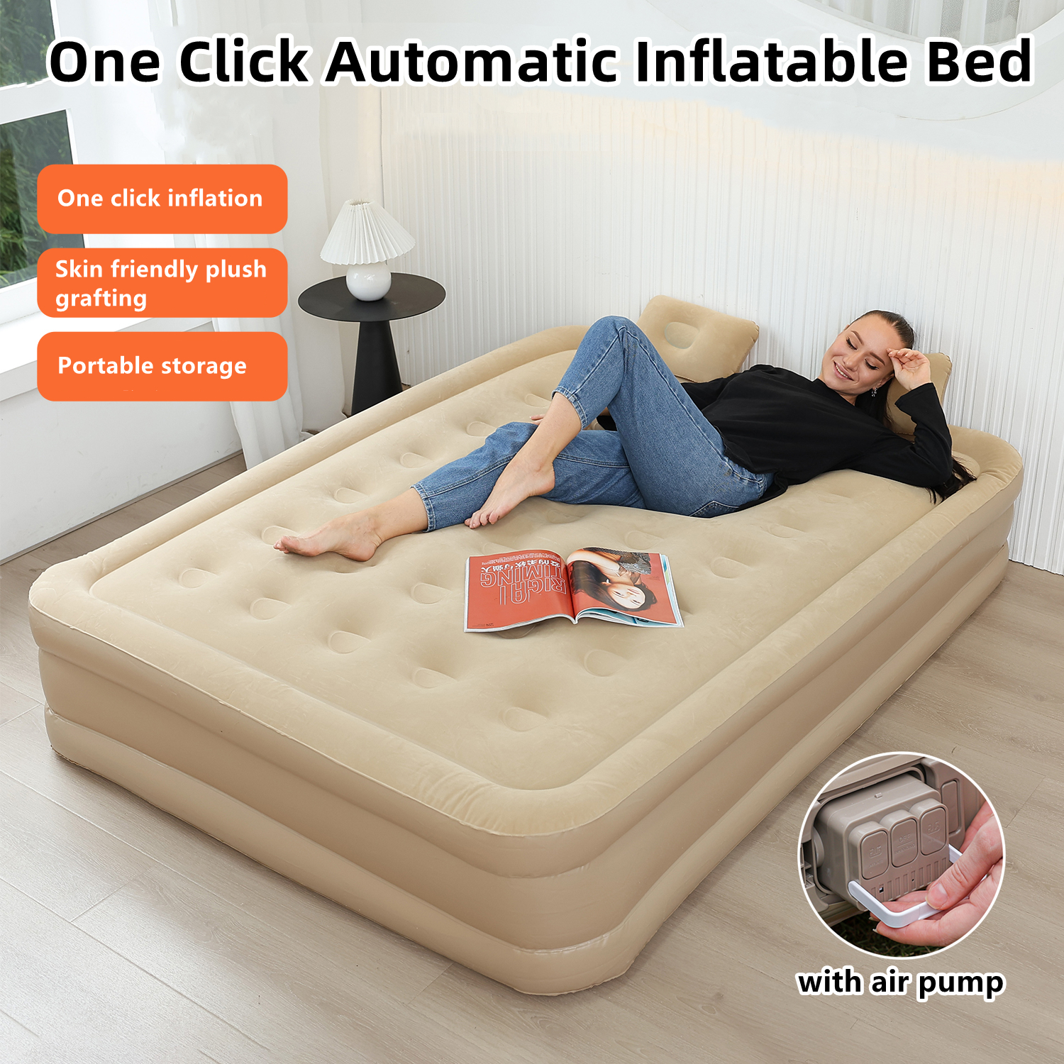 Interior Air Mattress Glamping - Outdoor Camping Rug recensione e prezzo