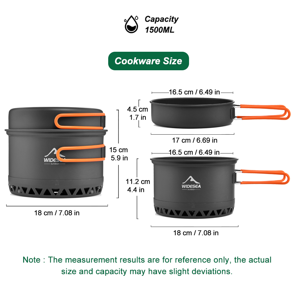 Camping Tableware Outdoor Cook - Outdoor Camping Kettle recensione e prezzo