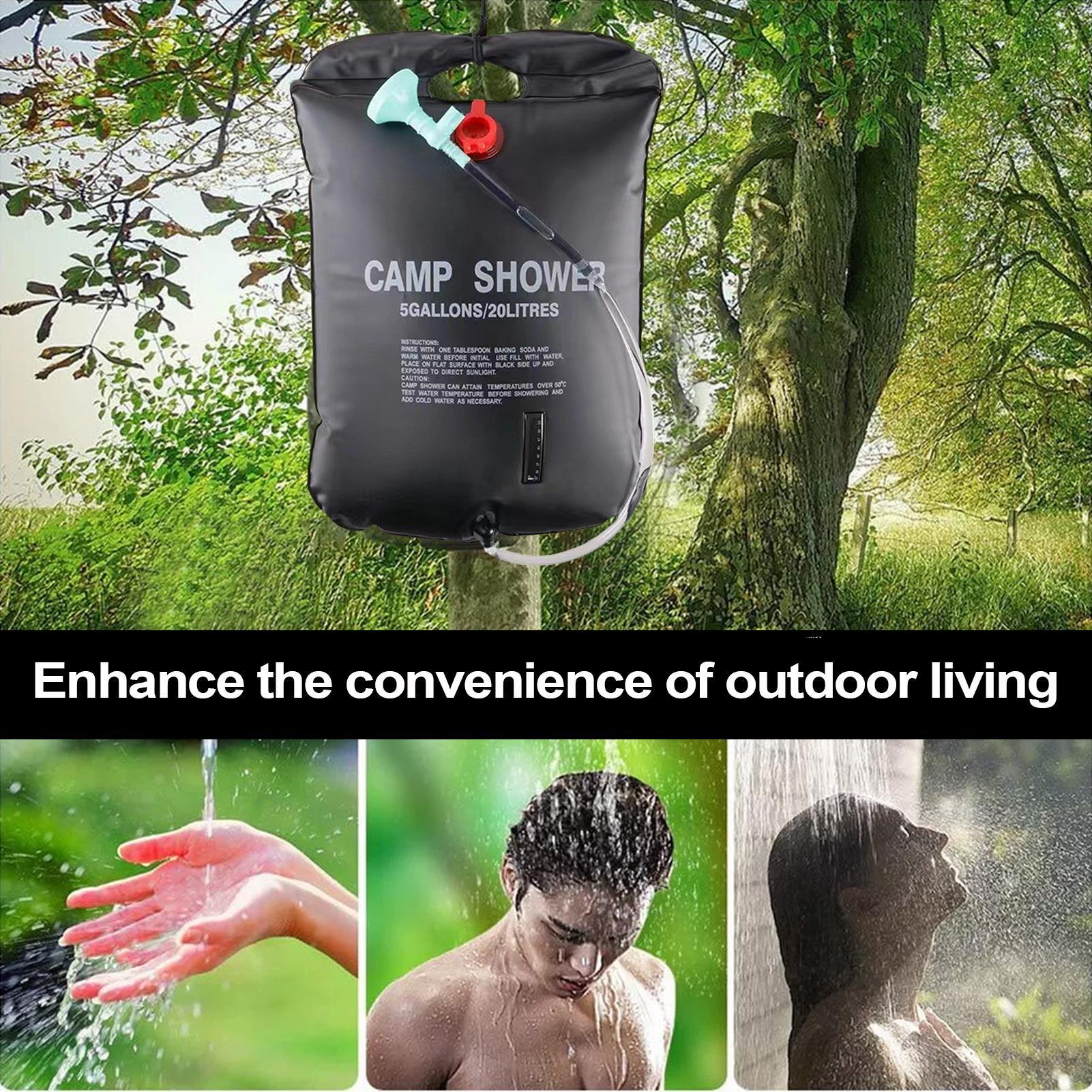 Outdoor Shower Bag Camping Wat - Outdoor Camping Hot Water Shower recensione e prezzo