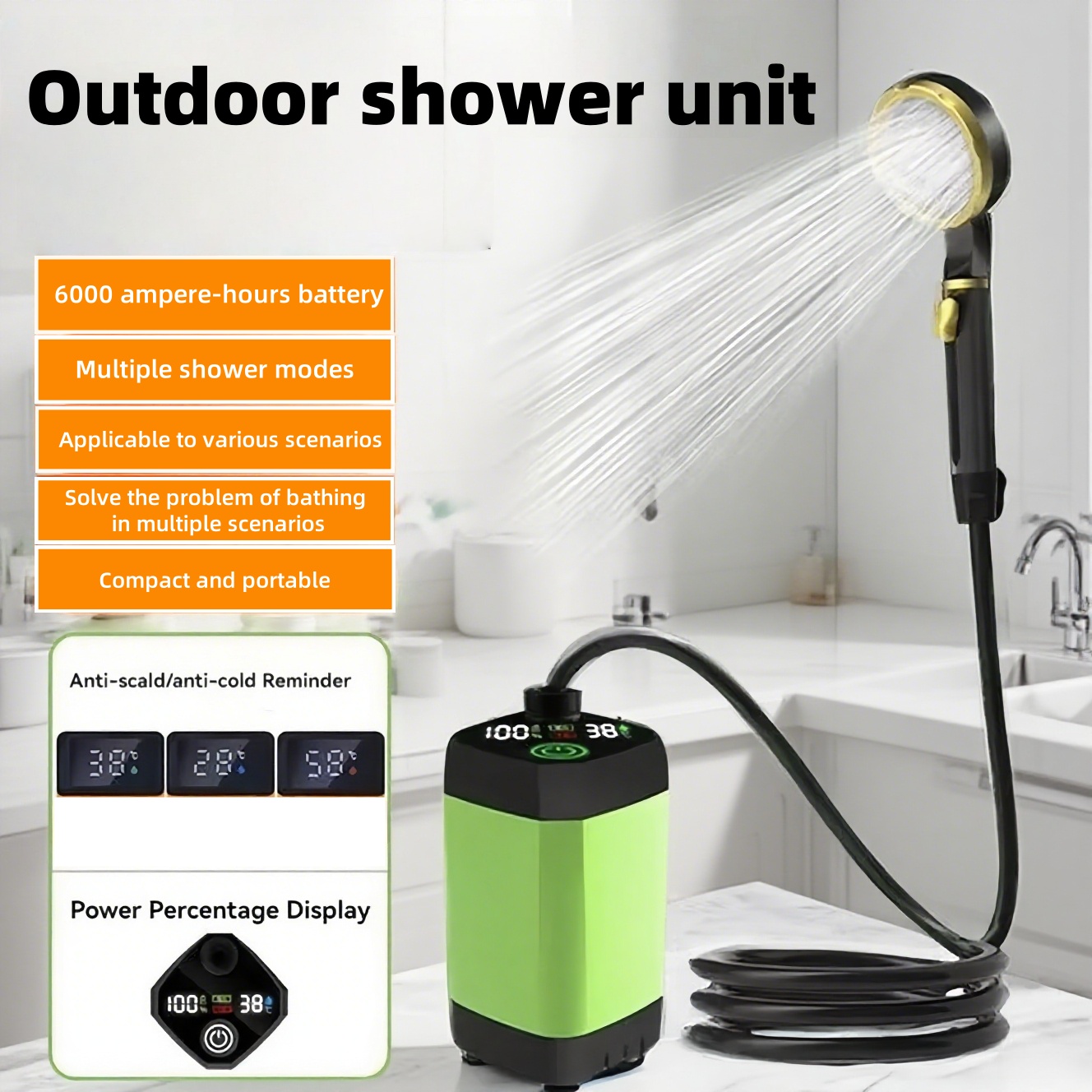 Portable Outdoor Electric Show - Outdoor Camping Gear recensione e prezzo