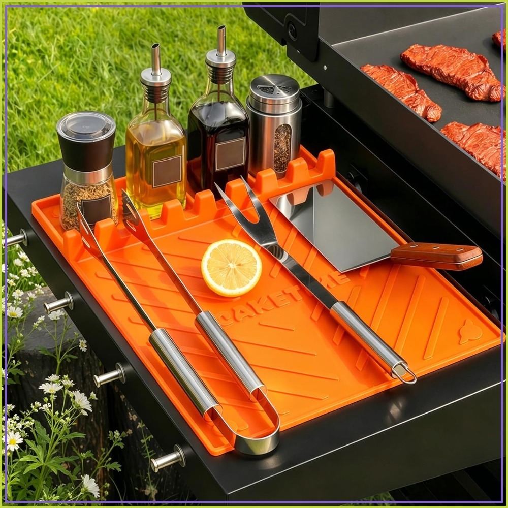 Silicone Grill Mats for Blacks - Kitchen Outdoor Camping recensione e prezzo