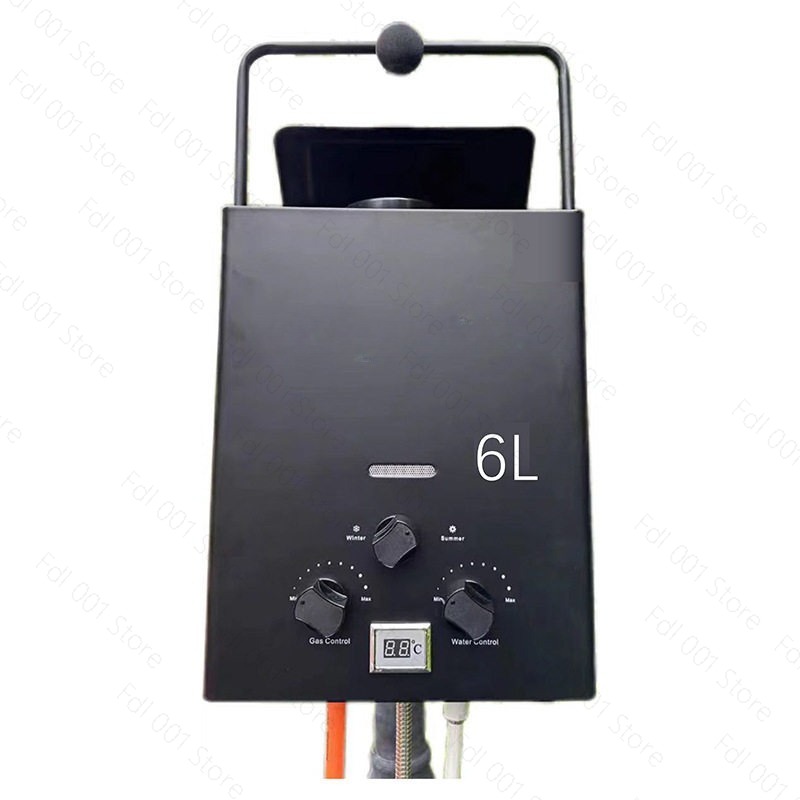 6L Portable Tankless Gas Water - Outdoor Camping Hot Water Shower recensione e prezzo