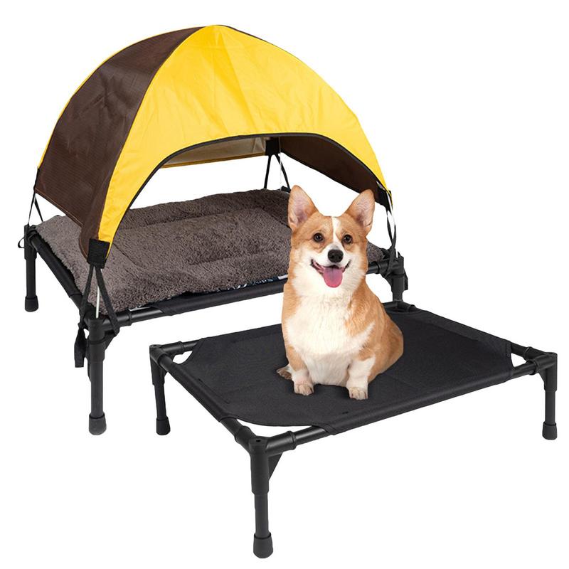 Outdoor Elevated Dog Bed Folda - Outdoor Camping Dog Fence recensione e prezzo