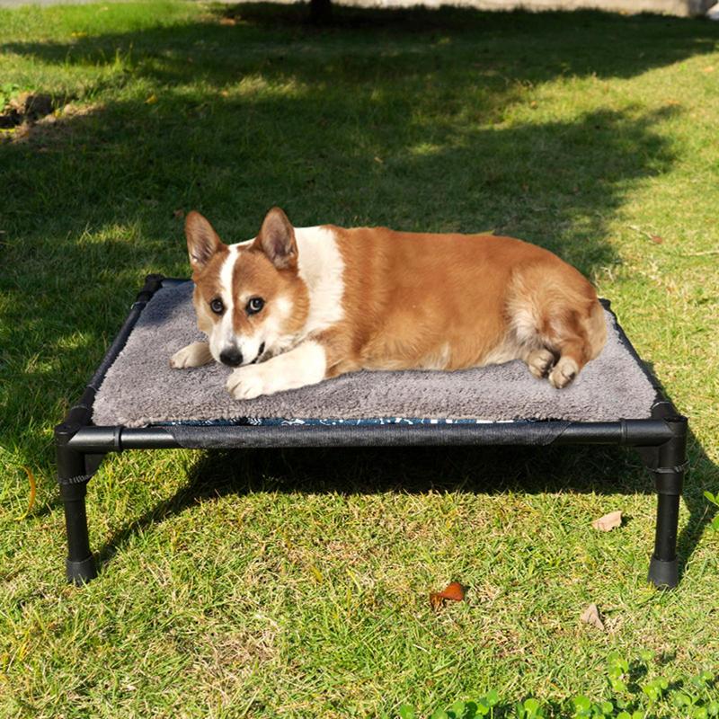 Outdoor Elevated Dog Bed Folda - Outdoor Camping Dog Fence recensione e prezzo