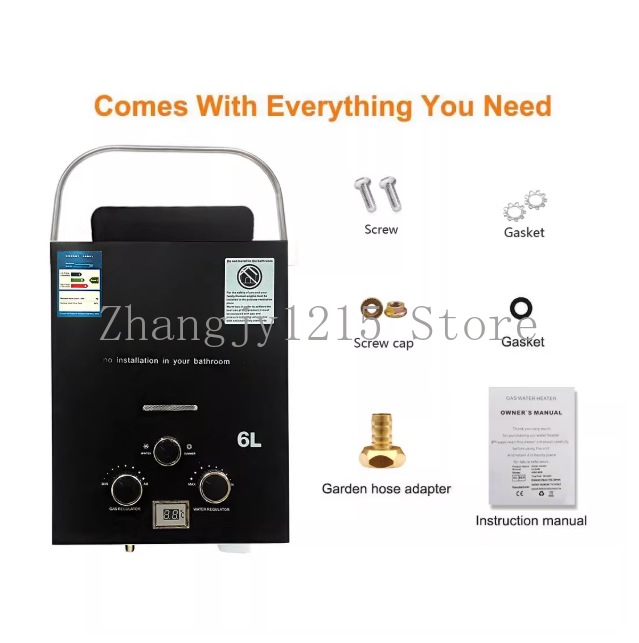 Propane LPG  Gas Tankless Wate - Outdoor Camping Hot Water Shower recensione e prezzo