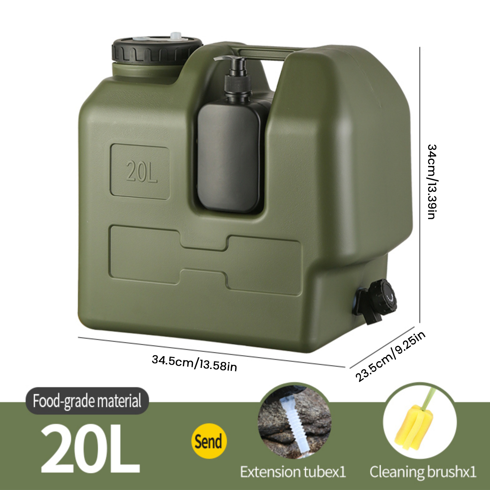 15/20L Portable Camping Water  - Outdoor Camping Kettle recensione e prezzo
