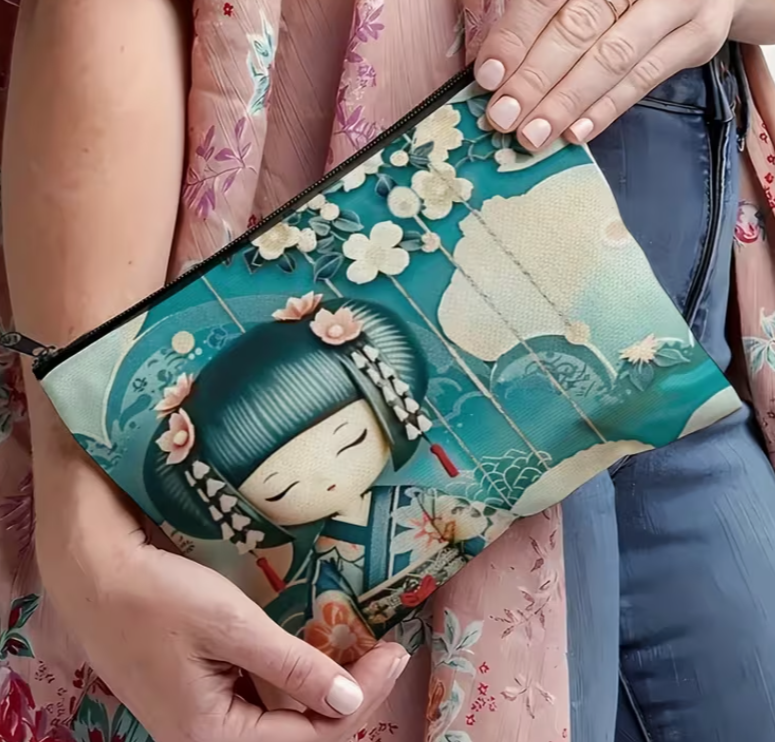 Retro Japanese Style Makeup Ba - Japanese Outdoor Camping recensione e prezzo