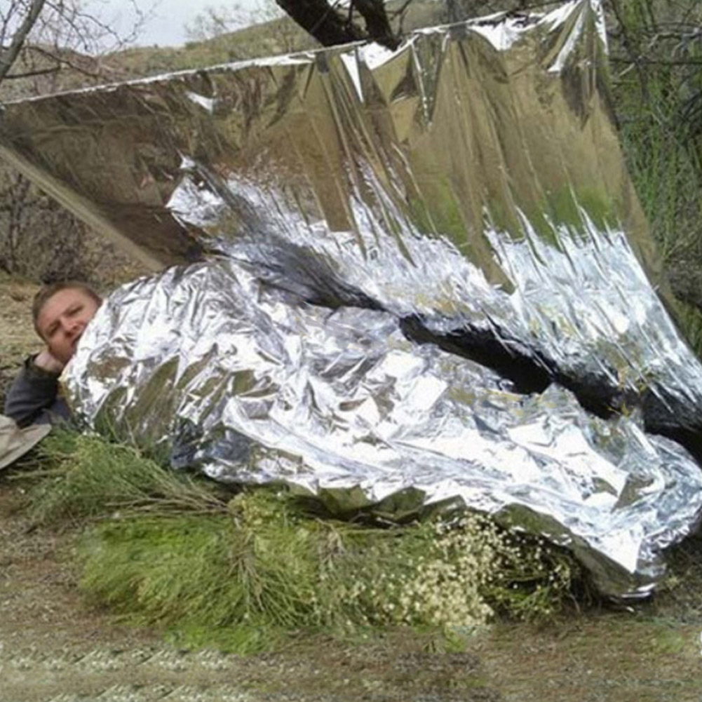 1-10PCS Emergency Thermal Blan - Outdoor Camping Rug recensione e prezzo