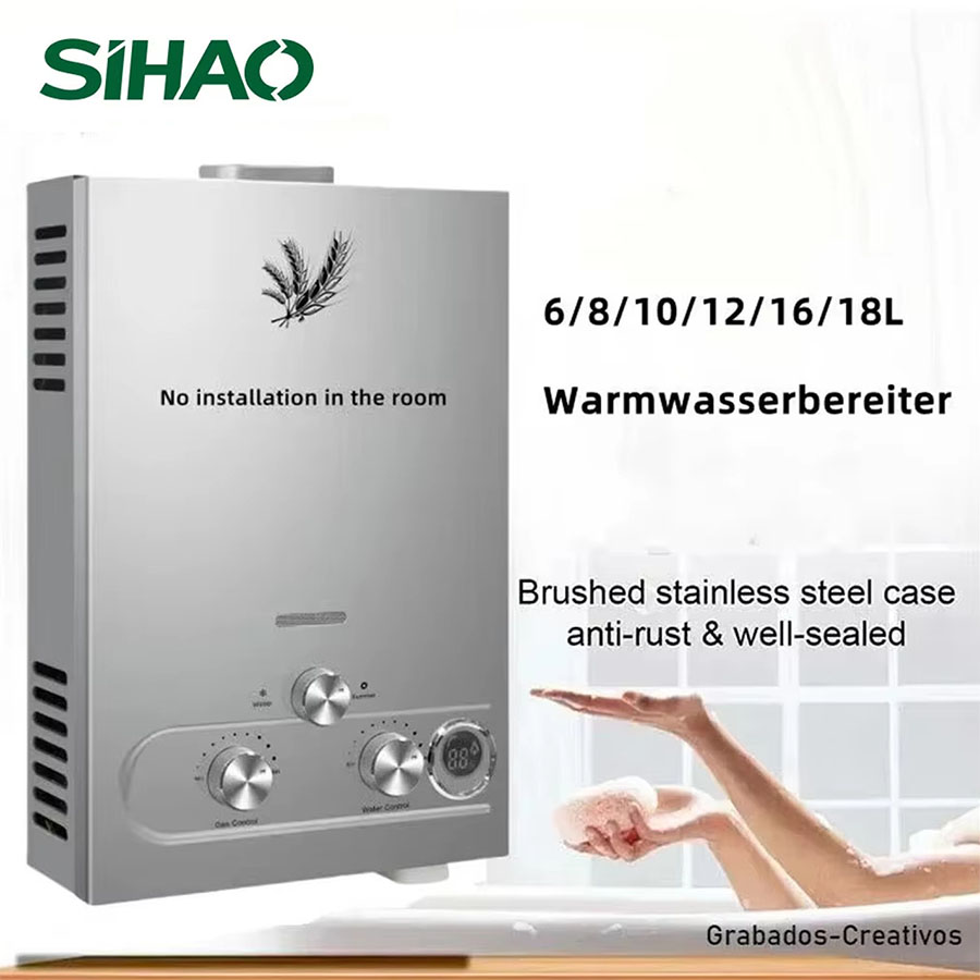 SIHAO 12L 16L 18L GPM LPG Gas  - Kitchen Outdoor Camping recensione e prezzo