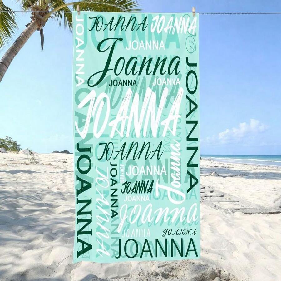 Personalized Joanna Typography - Camp Towel Microfiber recensione e prezzo
