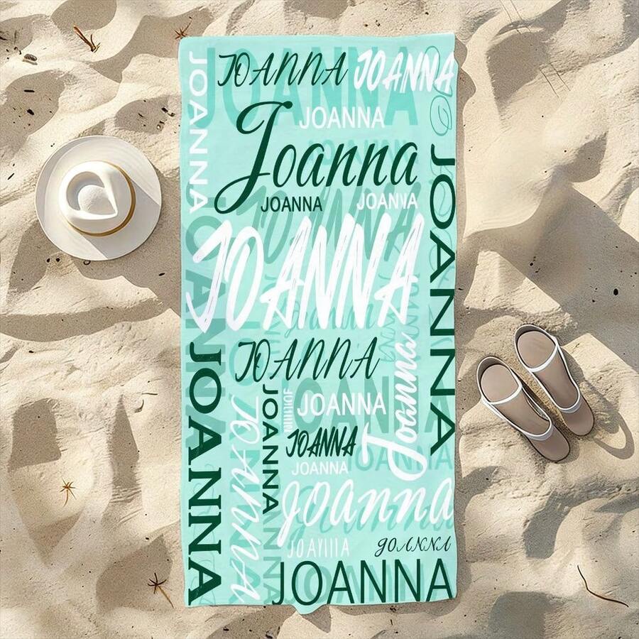 Personalized Joanna Typography - Camp Towel Microfiber recensione e prezzo