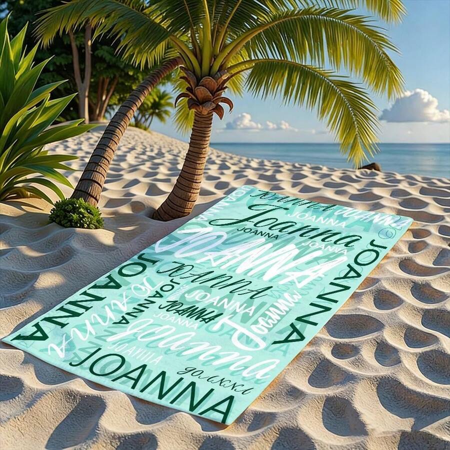 Personalized Joanna Typography - Camp Towel Microfiber recensione e prezzo