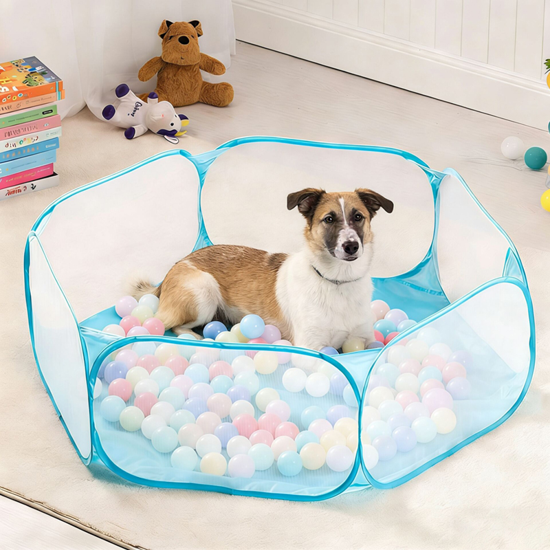 1.2M Ball Pit For Pet Dog Cat  - Outdoor Camping Dog Fence recensione e prezzo
