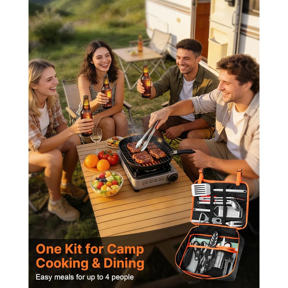 Compact Camping Kitchen Set wi - Kitchen Outdoor Camping recensione e prezzo