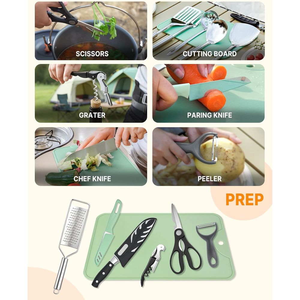Compact Camping Kitchen Set wi - Kitchen Outdoor Camping recensione e prezzo