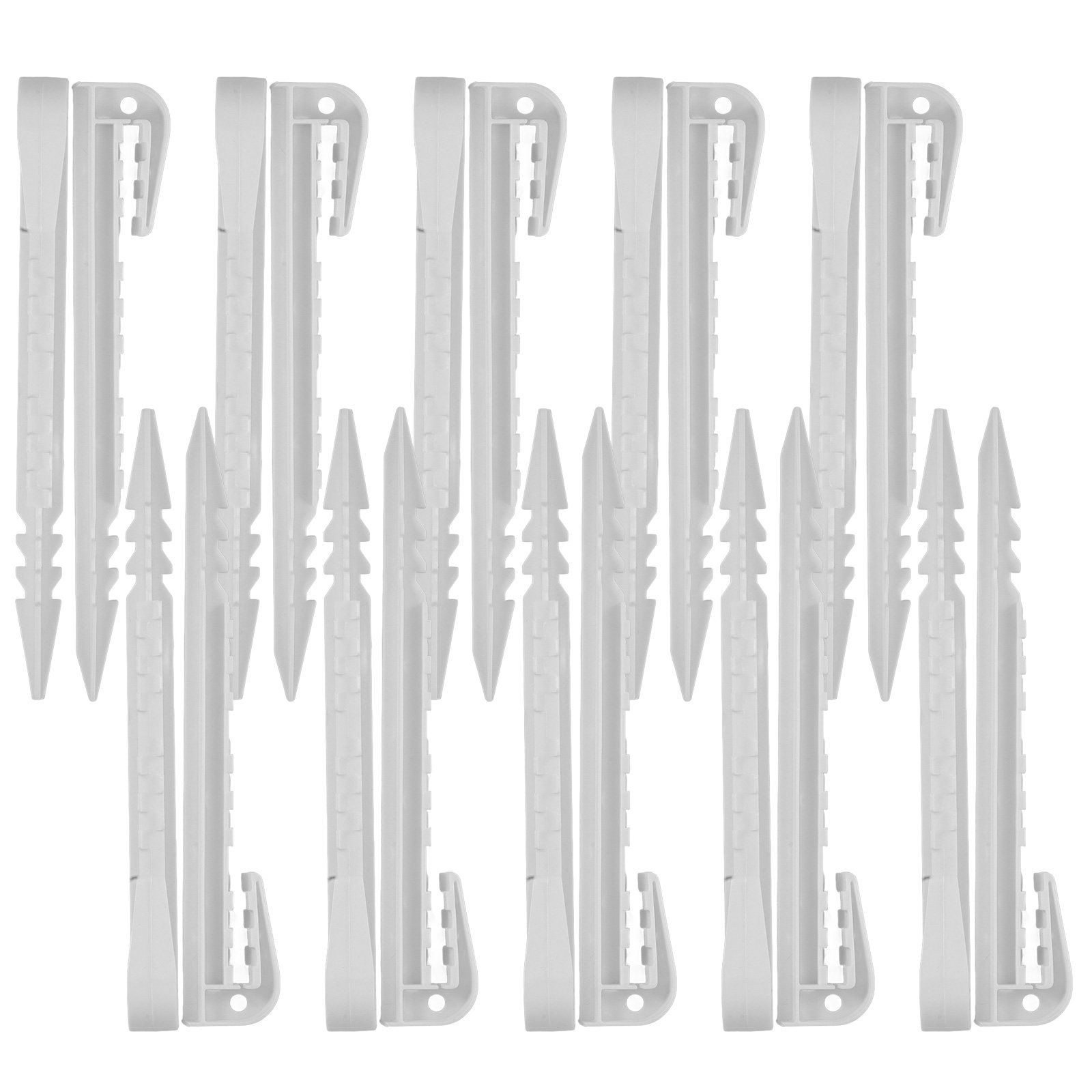20Pcs Plastic Tent Hooks for G - Outdoor Camping Rug recensione e prezzo