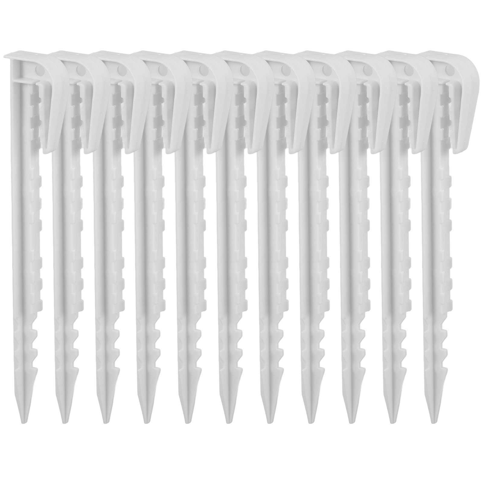 20Pcs Plastic Tent Hooks for G - Outdoor Camping Rug recensione e prezzo