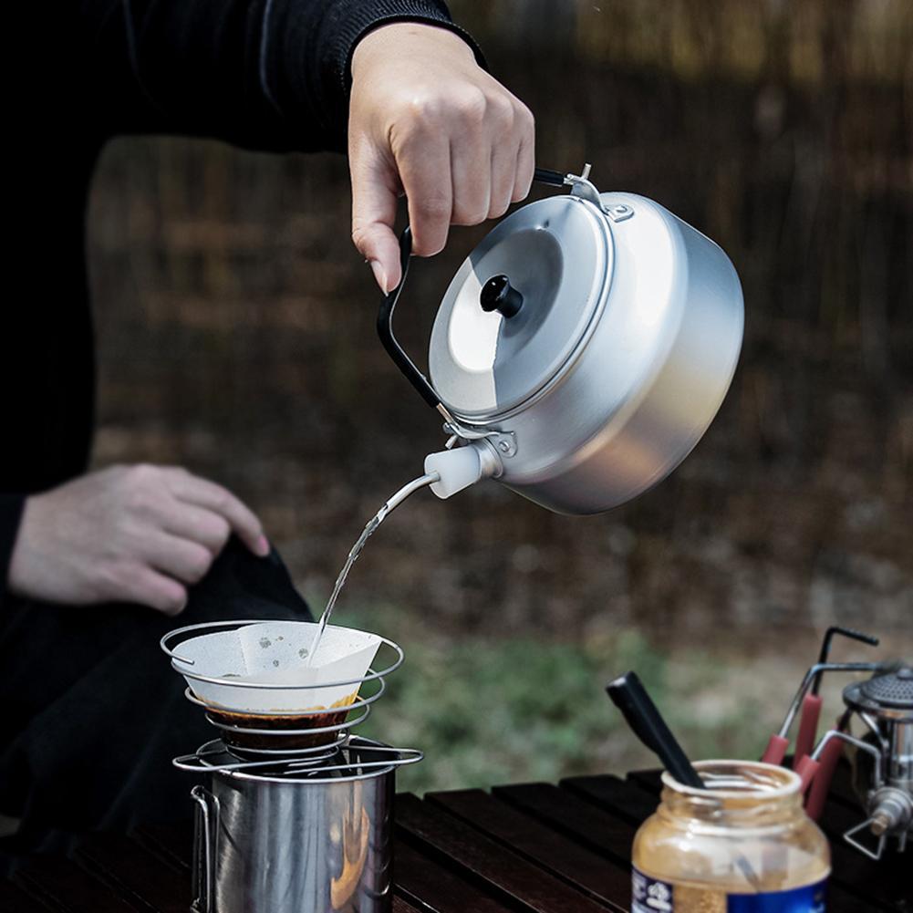 800ml Outdoor Portable Teapot  - Outdoor Camping Kettle recensione e prezzo