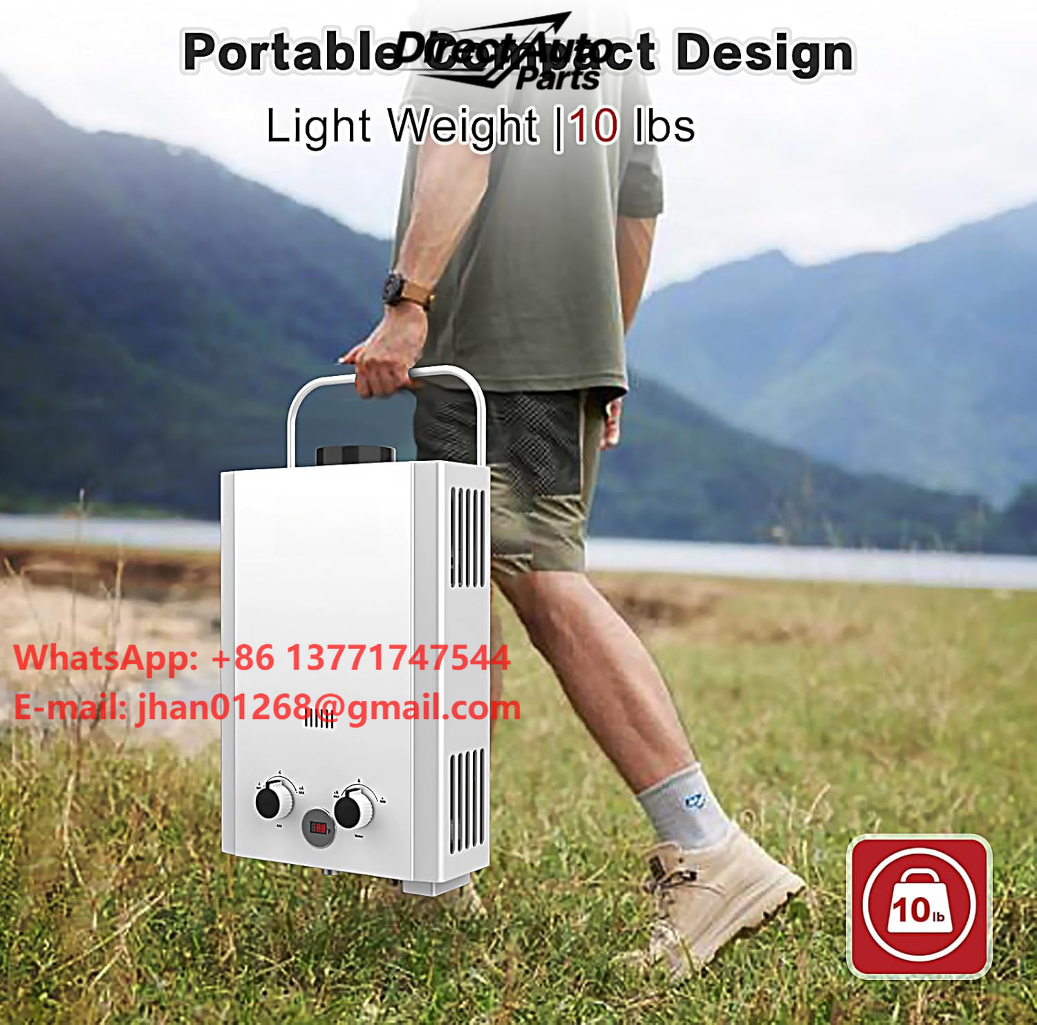 Propane Tankless Water Heater  - Outdoor Camping Hot Water Shower recensione e prezzo