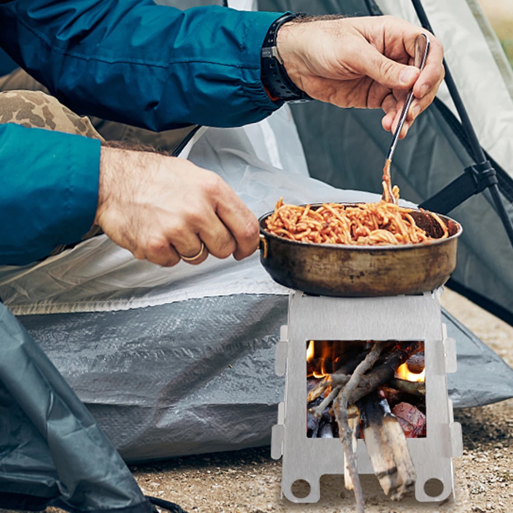 Camping Furnace Wood Stove Alc - Outdoor Camping Fireplace recensione e prezzo